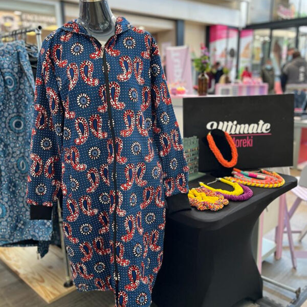 African print coats