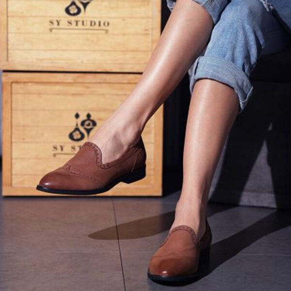 Brown Leather Brogues