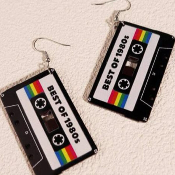 Cassette earrings