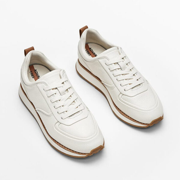 Snowy Leather Sneaker