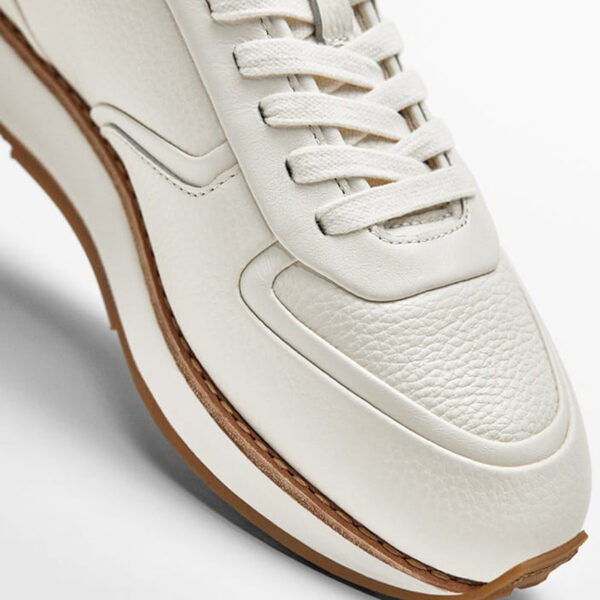 Snowy Leather Sneaker - Image 2